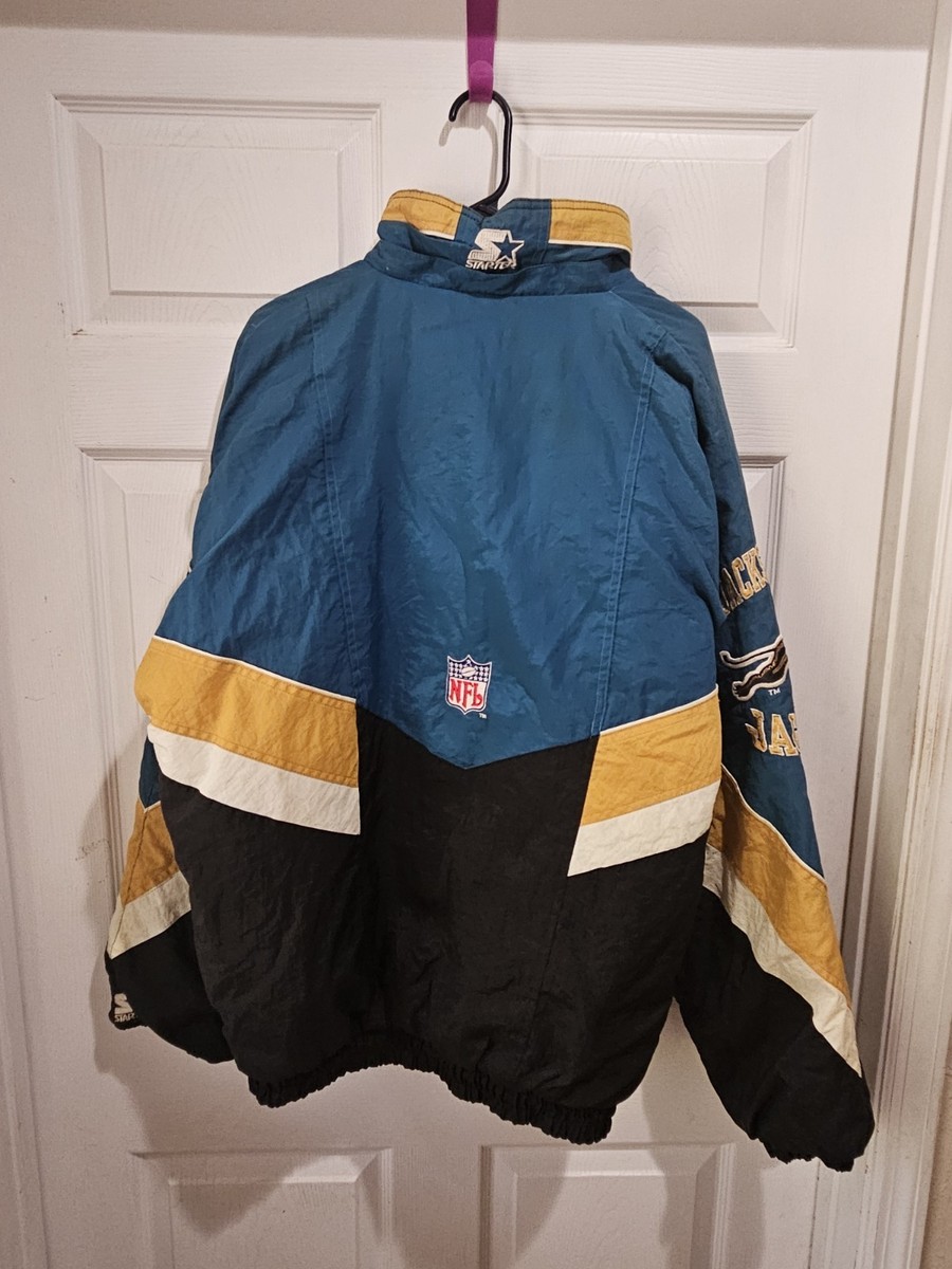 VTG 90s NFL JACKSONVILLE JAGUARS STARTER PRO LINE JACKET SIZE XL