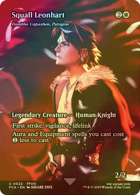 MTG FOIL Squall Leonhart Full Art English
