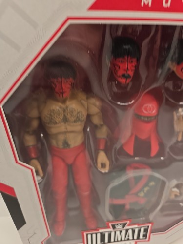 WWE Ultimate Edition Series 25 The Great Muta Action Figure Red Tights Variant - Picture 2 of 13