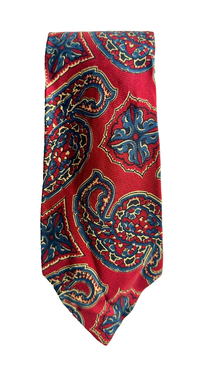Polo Ralph Lauren Paisley 100% Silk Men display picture 1