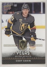 2017-18 Upper Deck Vegas Golden Knights Golden Cody Eakin #21 0h1