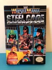 WWF WrestleMania Steel Cage Challenge Nintendo NES - CIB with Poster and manual