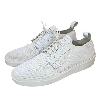 BYLT Shoes Men\'s 12 M Gray Knit Lido Lace Up Low Top Classic Casual Sneakers BYLT Shoes Mens Size 10 Lido Knit White Sneakers Casual  main image 4