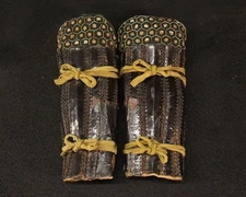 Yoroi Sangu kote suneate antique samurai katana armor shin arm  from japan