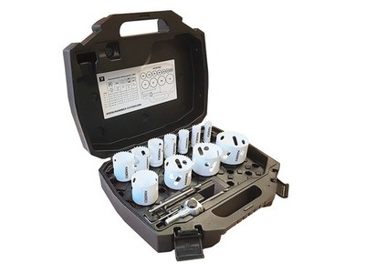 HSS Bi-Metall M42 Lochsägen Set Profi Industrial M4 Lochsägen/Bohrkronen-Koffer