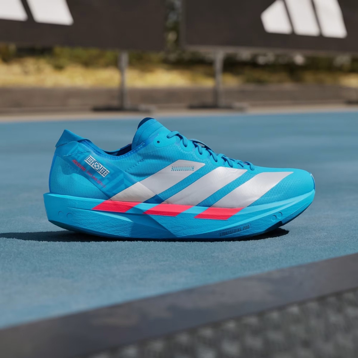 adidas adizero Takumi Sen 11 JR4794 Solar Blue Silver Dark Solar