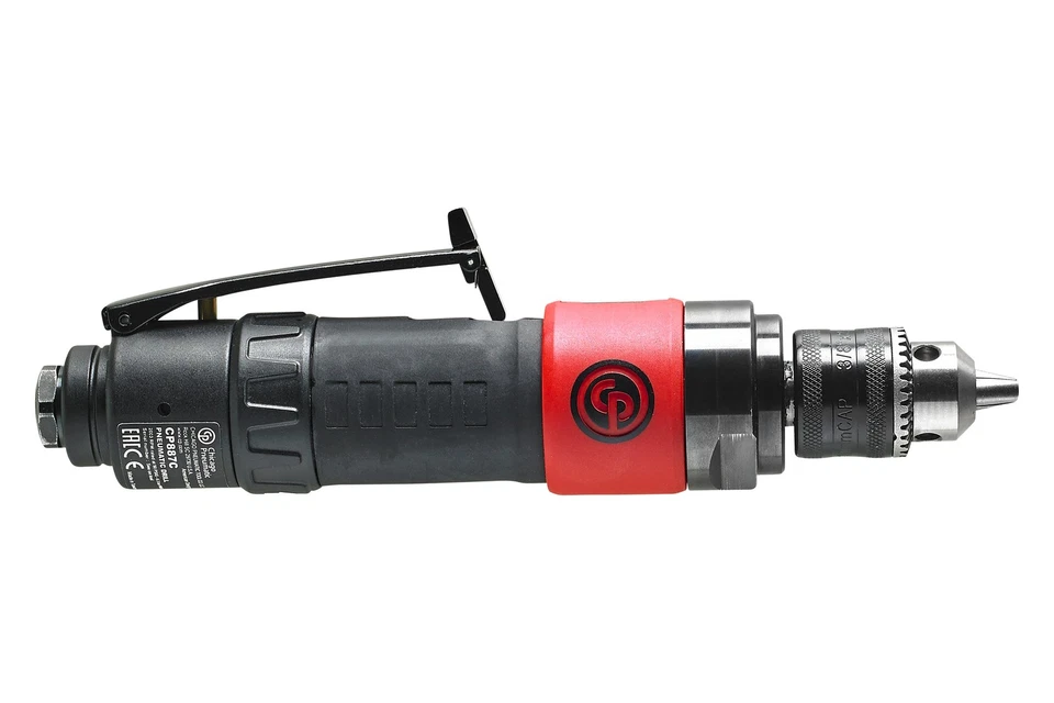 Chicago Pneumatic 3/8" Keyed 0.4 hp 3.8 ft lb Combination Air Drill/Driver Foto 4 de 4