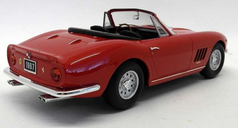 Литой под давлением красный Ferrari 275 GTB/4 NART Spyder '67 в масштабе 1:18 KKDC180231 - Изображение 2 из 4
