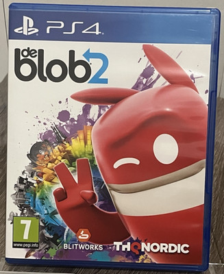 Deblob 2 PS4 Sehr Guter Zustand Schneller UK Versand
