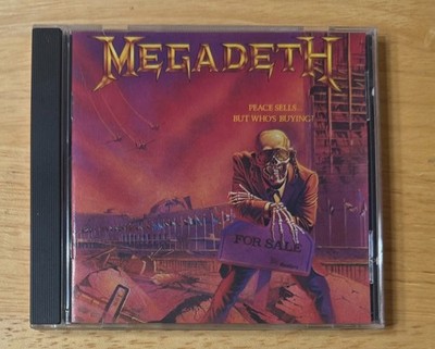 Megadeth Peace Sells... But Who's Buying? CD Mid 90's Club Edition Reissue VG