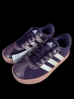 adidas vl court 3.0 kids Size 11K Aurora Plum