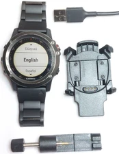 Garmin Fenix 3 GPS Sports Smartwatch Activity Tracker Dark Gray Bundle – Tested