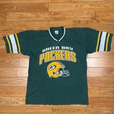 Vintage 1980s NFL Green Bay Packers  Graphic Jersey T-Shirt Sz M