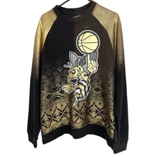 Vintage Stall & Dean Georgia Tech Yellow Jackets Basketball Sweatshirt Mens XXL