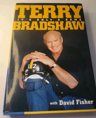 Terry Bradshaw It's Only a Game Pittsburgh Steelers Autographed Signed Book HOF