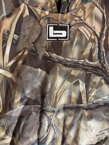 Banded Hunting Gear Wetlands Camo Hoodie Fleece Lined Camouflage Fishing Mens XL - Picture 6 of 14
