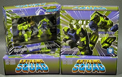 New Transformation toys Extrme Squad Dr.WU DW-ES05 DW-ES06 SET Figure In Stock