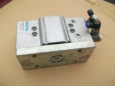 Festo Pneumatic Guided Thrust Cylinder DFM-80-25-P-A-G-F   USED