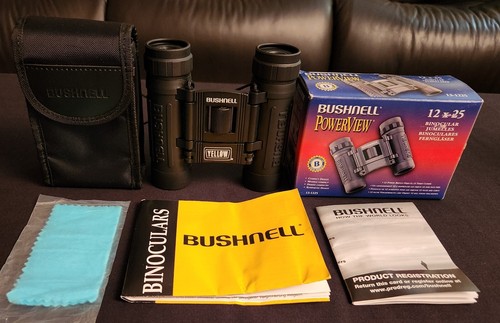 Yellow Freight System Trucking Company • Bushnell Powerview Binoculars 12 × 25 - Picture 14 of 24