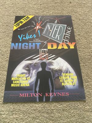 Interdance Sterns & Yikes 5 March 1993 A4 Rave Flyer Flyers