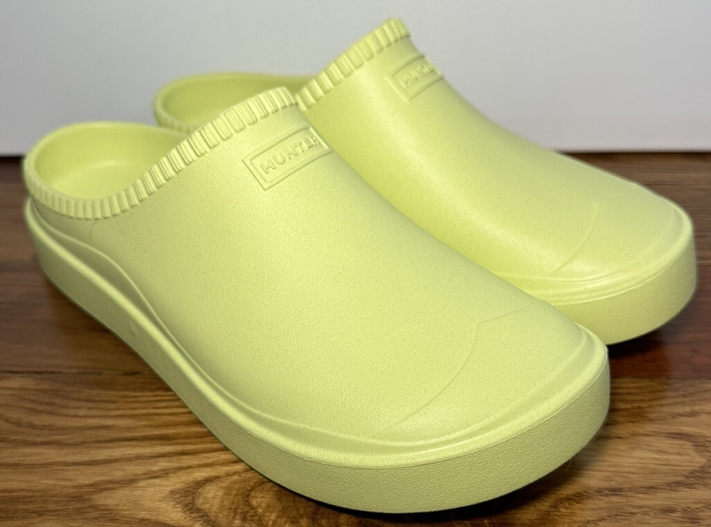 ★HUNTER★ UNISEX IN-OUT BLOOM FORM CLOG JESTY YELLOW UFF110 s-l1200.jpg