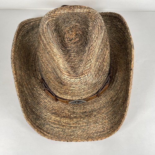 Stetson Rodeo Dr. Collection Western Cowboy Hut Herren Größe XL braun Stroh - Bild 2 von 8
