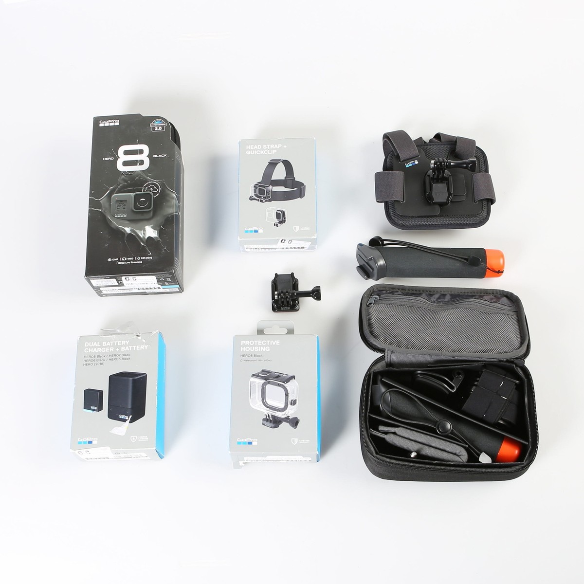GoPro HERO8 Black Action Camera Custom Action Bundle with GoPro HERO8 Black Action Camera Custom Action Bundle with