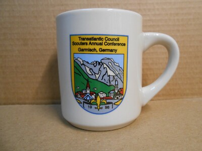 TRANSATLANTIC COUNCIL SCOUTERS ANNUAL CONFERENCE 1998 MUG GARMISCH GERMANY SM13