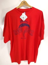 Majestic Boston Red Sox T Shirt Red Men's 2XL