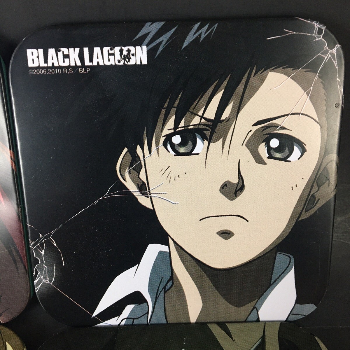 BLACK LAGOON SET1〜4   12枚セット Black Lagoon Manga Coaster Set Anime Universal Loot Crate