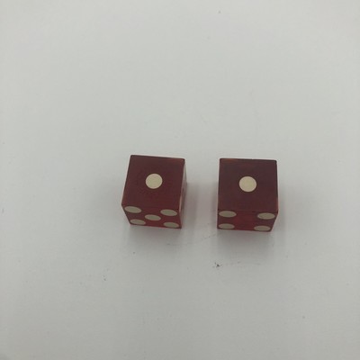 Casino Dice El Capitan Casino Hawthorne Nv 1960s Never Used Numbered 1295 Red