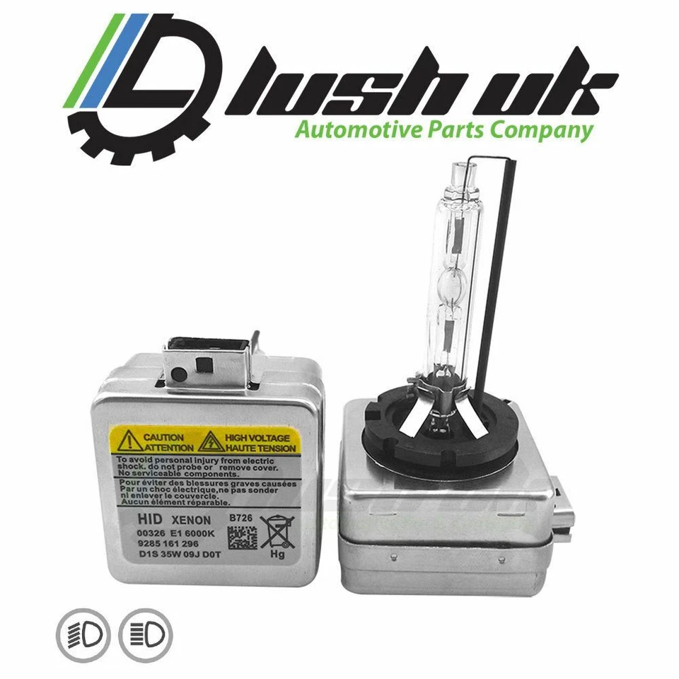 BMW E92 E90 E93 E91 D1S Xenon Bulbs OEM Direct Replacement 4300k 6000k 8000k - Image 2 of 2