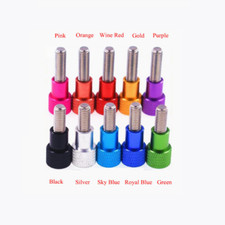 M6 Knurled Thumb Screw Aluminium Stainless Steel Thread Hand Grip Knob Bolts