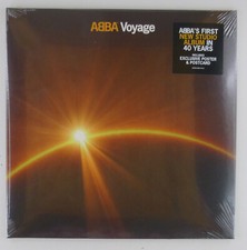 12" LP Vinyl Abba Voyage + poster + postcard - ED065