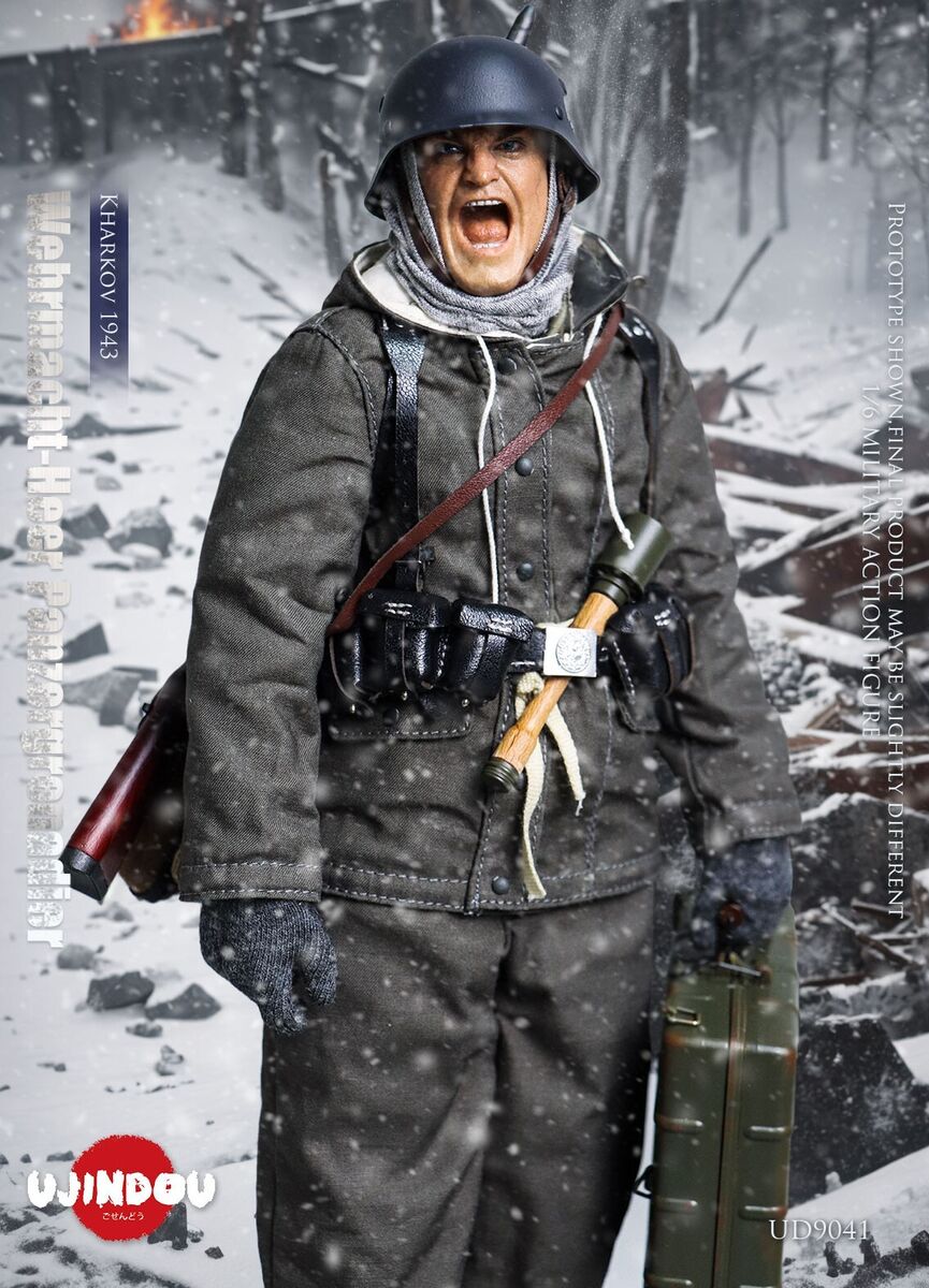 UJINDOU UD9041 German Army Panzergrenadier Kharkov 1943 1/6 UJINDOU UD9041 German Army Panzergrenadier Kharkov 1943 1/6