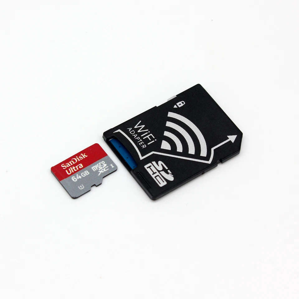 New Wi-Fi Wireless WIFI SDHC Adapter For MicroSDHC,TF TO WIFI SD Adapter - Image 2 of 2