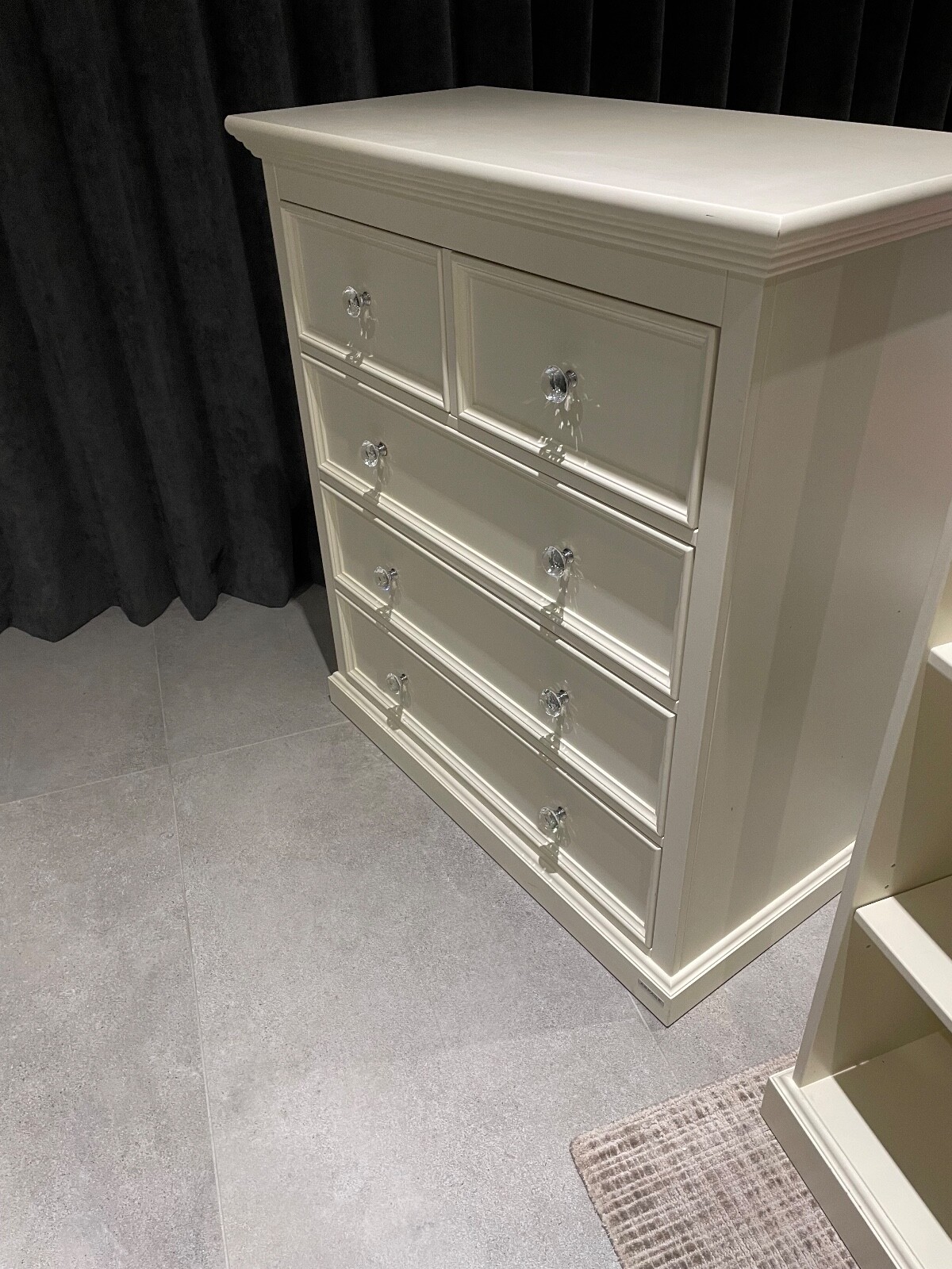 aspace children's chest of drawers made from solid pine in antique