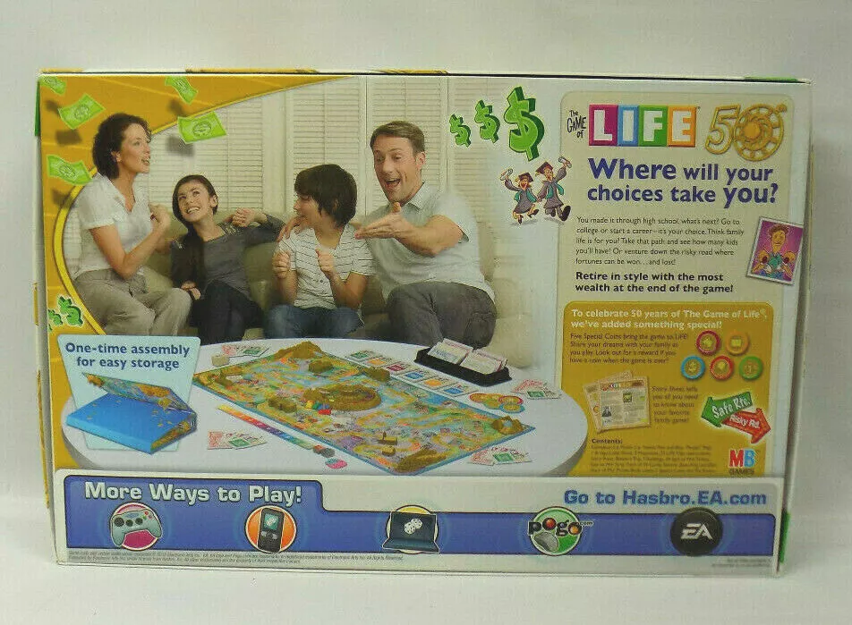 Hasbro 20950 Game of Life 50th Anniversary for sale online