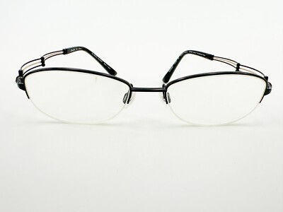 【OHGA】CHARMANT Charmant Line Art XL 2007 Eyeglasses Frames BK Black 52[]18-135