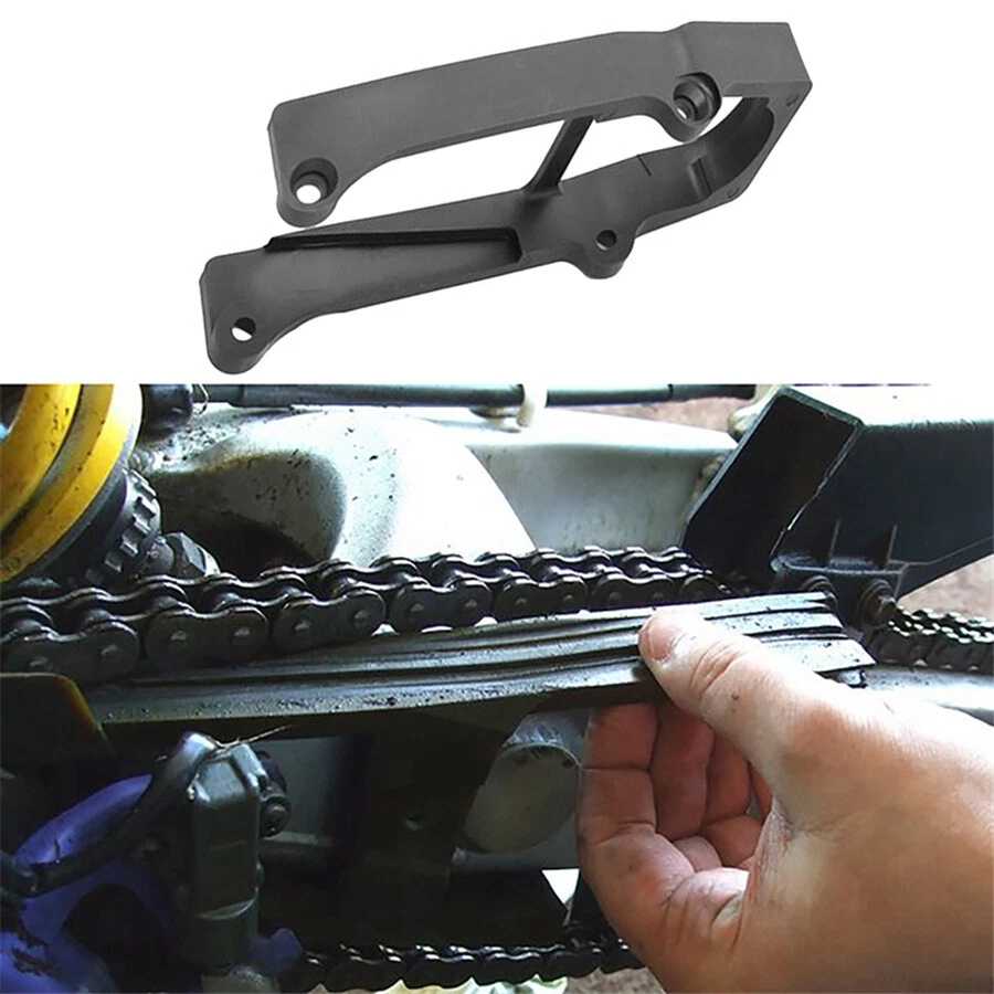 Brazo oscilante delantero guía de cadena deslizante negro para Honda XR200R/250R XL250R/350R/600R Foto 3 de 3