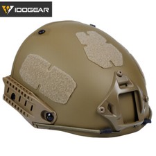Casco Táctico Rápido IDOGEAR Camuflaje AF Casco con Sábana Santa Caza Paintball