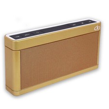 AOB Portable Speaker. Hands Free, Bluetooth 3.0 Wireless, Rechargeable. GOLDEN