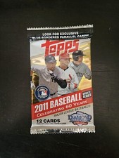 Topps 2011 Baseball Update Series Unopened Pack
