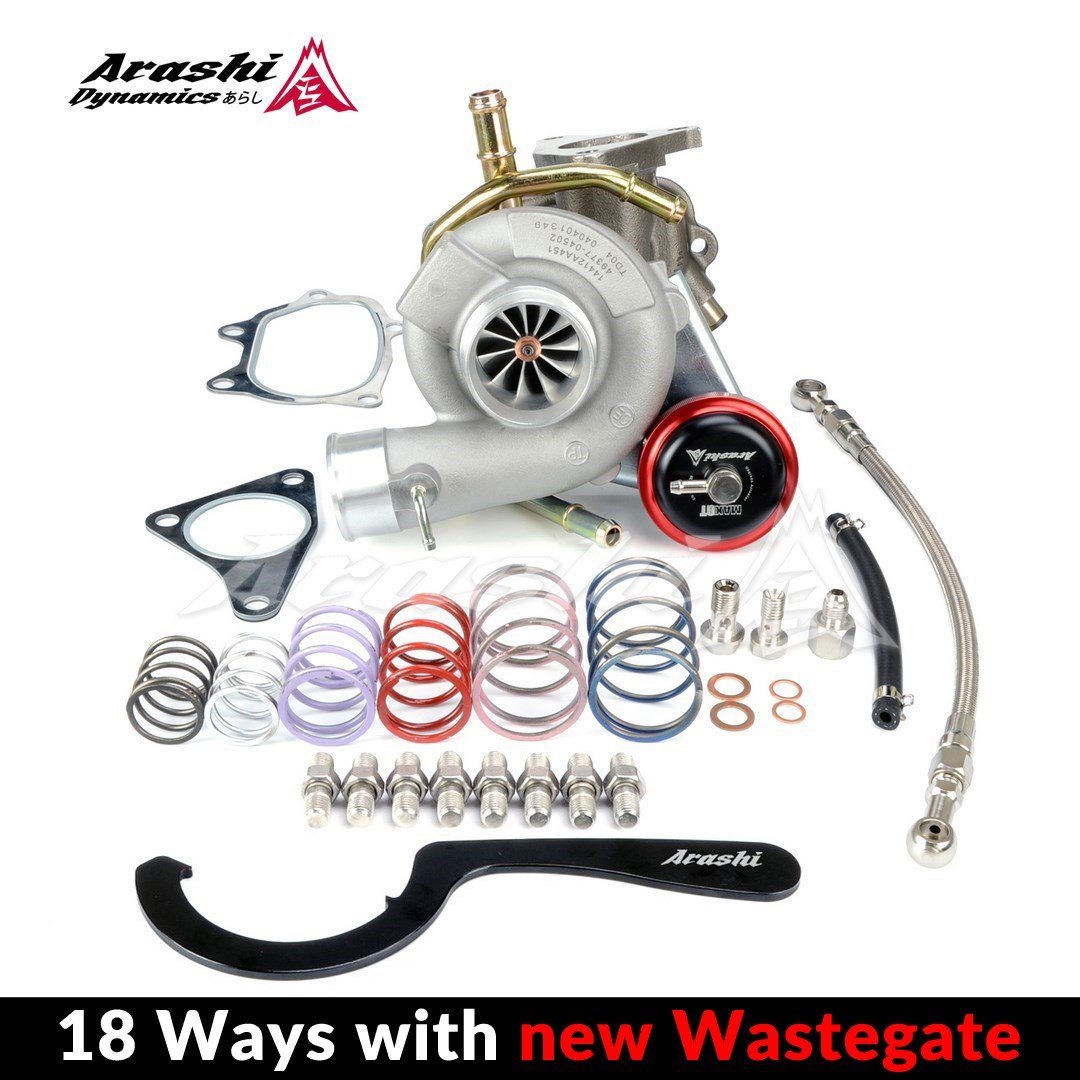 ARASHI Billet Turbo TD04HL 13T For SUBARU Impreza WRX STi