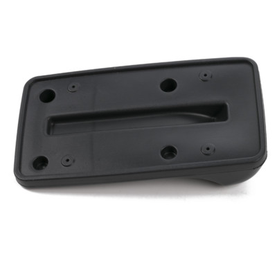 Black License Plate Frame For Jeep Wrangler TJ (1997-2006) - Rear Mounting Bracket
