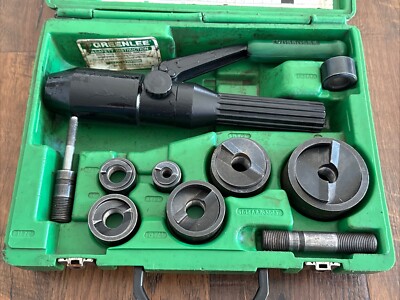 Greenlee 7806SB Quick Draw Hydraulic Punch  Kit 1/2'' To 2'' SLugBuster Die