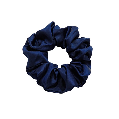 DIY Girls Large Size Smooth Satin Headdress Hair Rope Scrunchies Hair Ring Ti 。 - Picture 5 of 30