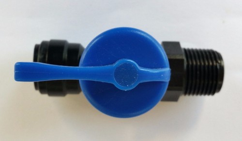 RUBINETTO valvola PER OSMOSI INVERSA E depuratore D'ACQUA,filtro acqua - Imagen 3 de 3