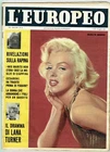 MARILYN MONROE Cover Magazine 1958 Italy Vintage Weekly Issue Rare Sexy Europeo