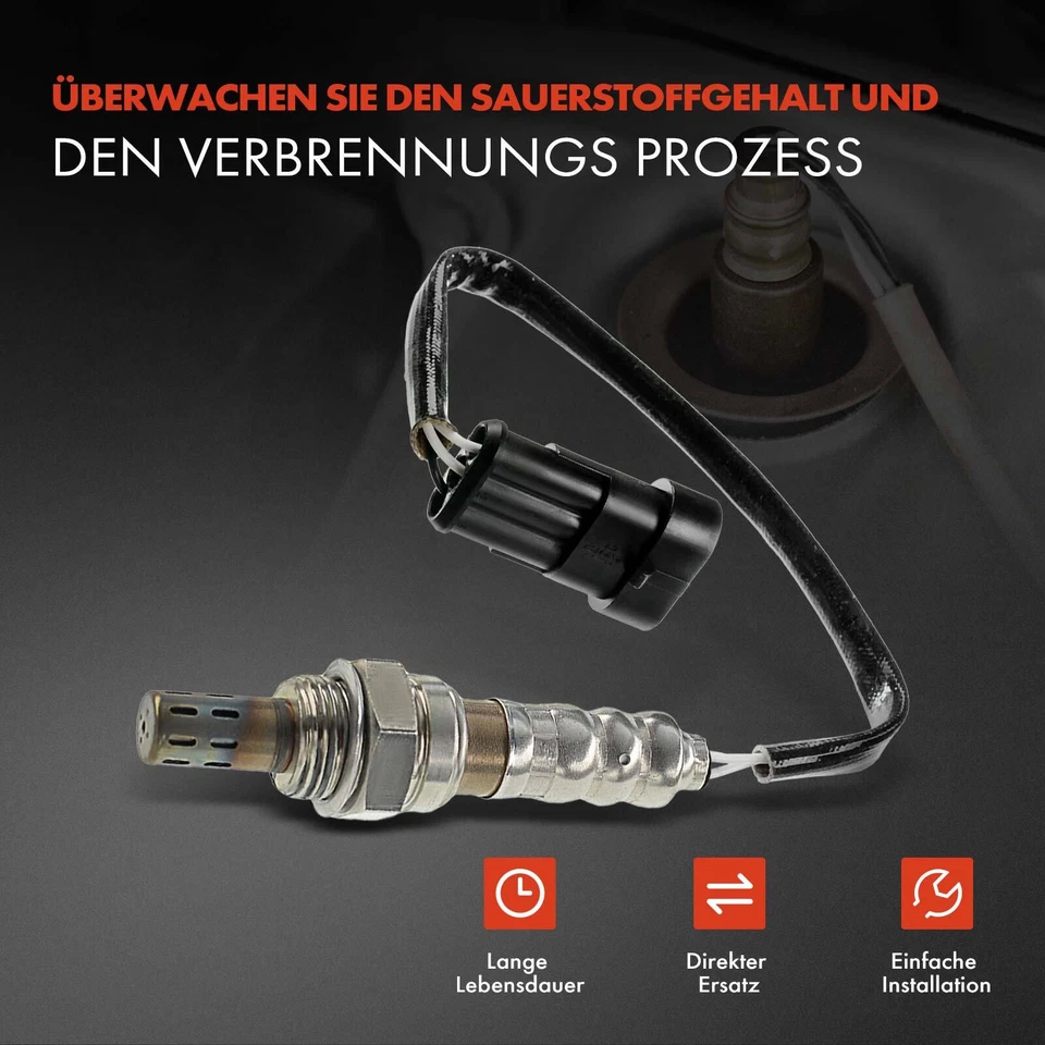 Sonda lambda sonda di regolazione per Renault Kangoo KC0/1 + Express FC0/1 Clio II BB CB - Immagine 3 di 4